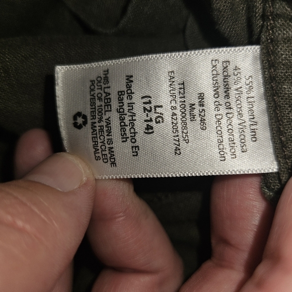 Time & Tru Womans Lightweight Jacket Size L (12-14) - Picture 11 of 11